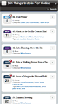 Mobile Screenshot of 365thingstodofortcollins.com