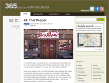 Tablet Screenshot of 365thingstodofortcollins.com